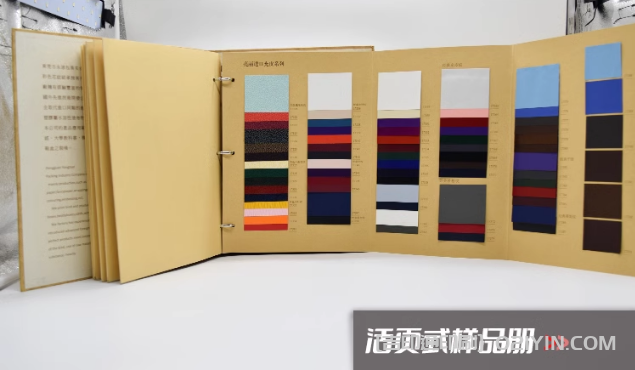 活頁(yè)式色卡樣本冊(cè)印刷
