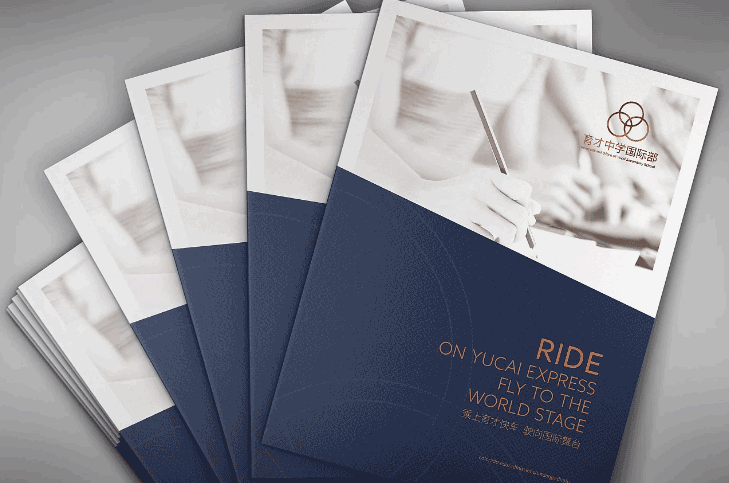 國際學(xué)校簡(jiǎn)介封套印刷