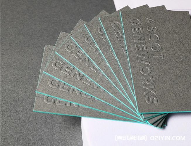 特種藝術紙凸印工藝名片設計制作 第4張 特種藝術紙凸印工藝名片設計制作 第4張